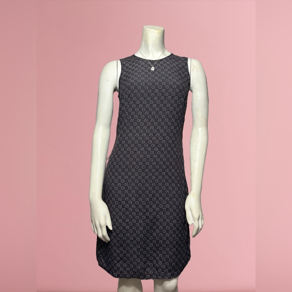 Vtg 90s Old Navy Summer Dress Sleeveless Crew Neck